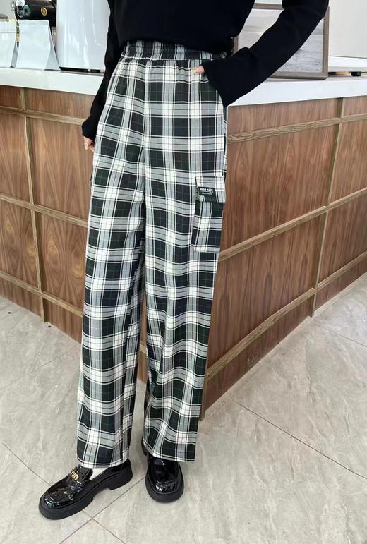 322289#格子长裤 商品图0