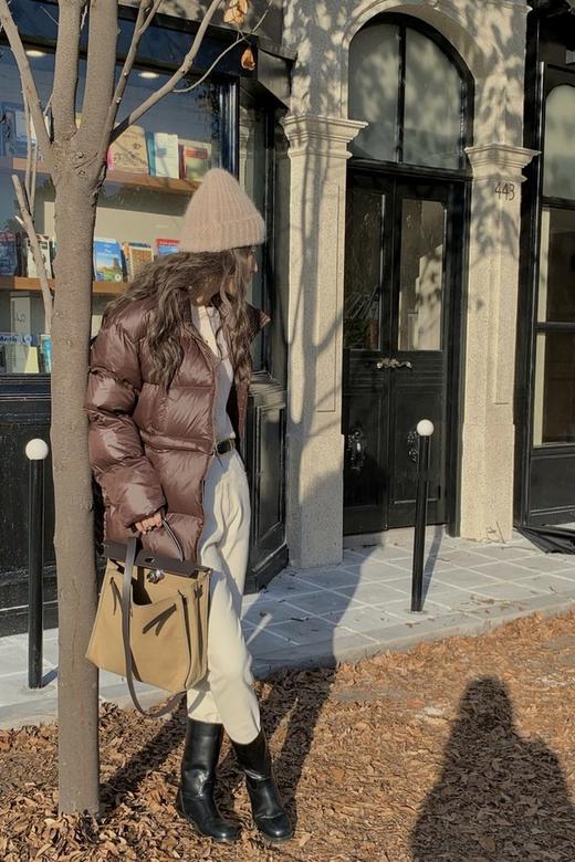 LNNNS 深咖可拆卸两件套羽绒外套 17756 商品图1