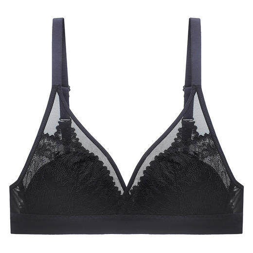 【买一送一！法式蕾丝三角杯】柔情浪漫的法式蕾丝内衣，宛若浓情巴黎，迷恋的你一眼就心动。轻薄设计，零束缚，轻松塑造完美身形。大胸显小，显瘦有型，尽显女性魅力。独特的防凸点设计，贴心呵护迷人更自信！ 商品图6
