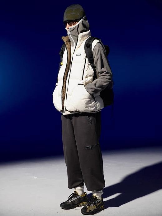 DAIKON Lab 23AW 轻质尼龙防泼水双面撞色羽绒马甲 商品图1