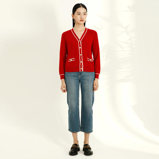 朵拉梵西针织开衫F27A1303 商品图1