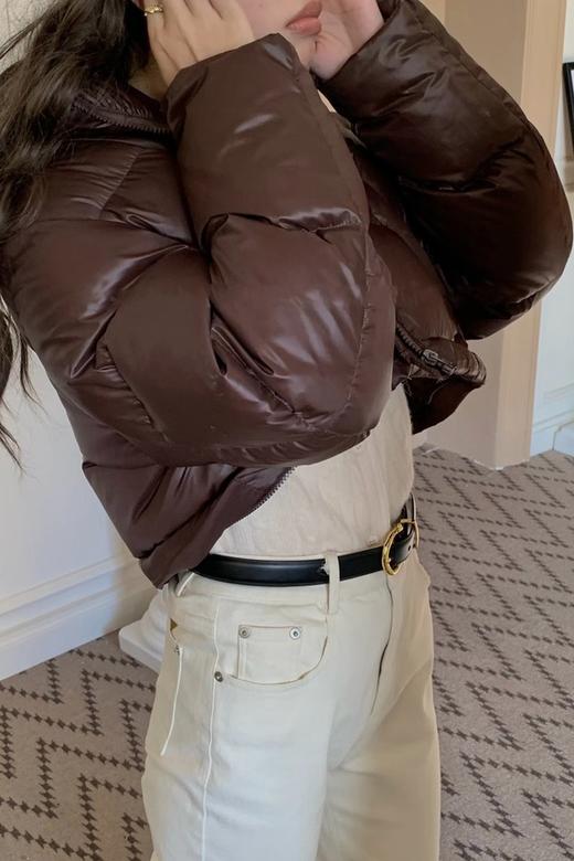 LNNNS 深咖可拆卸两件套羽绒外套 17756 商品图2