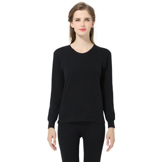 浪莎保暖内衣套装女纯棉秋冬季打底棉毛衫防寒中老年男士秋衣秋裤 心选到家 商品图4