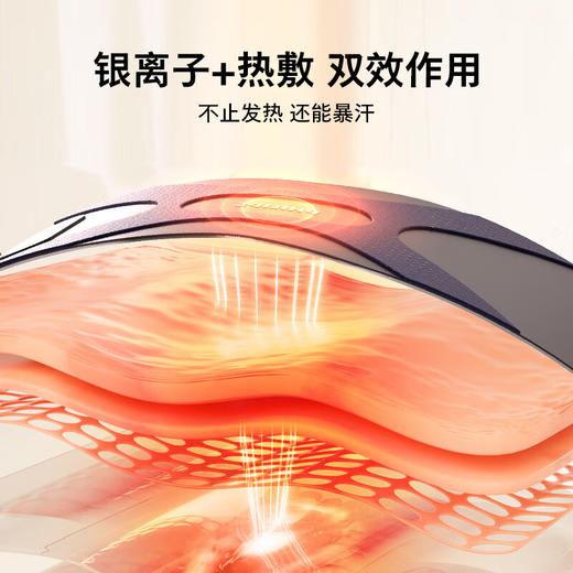 飞利浦（PHILIPS）懒人腰腹健身仪 EMS微电流无线热敷暴汗束腰收腹腰带腰腹按摩仪送父母男女友节日礼物PPM3305B 商品图4