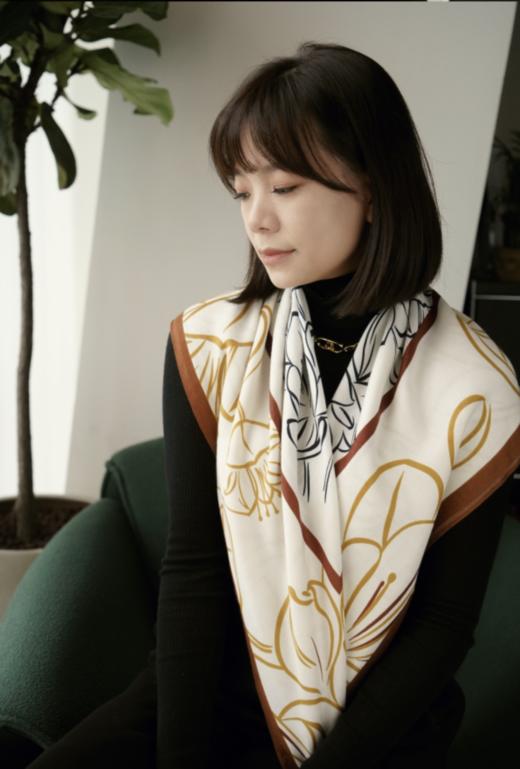 羊绒肤感围巾｜Be of ①heart 人生图景系列围巾 简约轻奢 商品图2