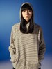 DAIKON Lab 23AW Striped Hoodie 女款复古条纹连帽内搭 商品缩略图4