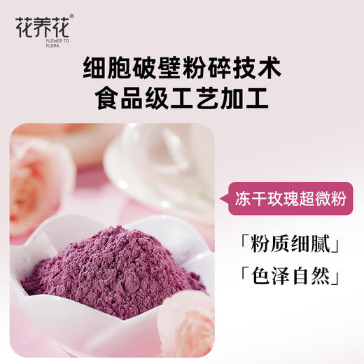 花养花冻干玫瑰超微粉80g 商品图1