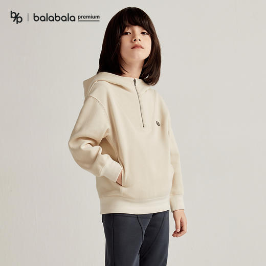 【premium】巴拉巴拉高端线冬摩登庄园系列经典百搭连帽卫衣男 商品图1
