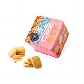 锦华西饼什锦礼盒520g