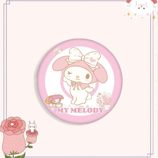 SANRIO 三丽鸥家族系列 胸章 吧唧 徽章 谷子 商品图12