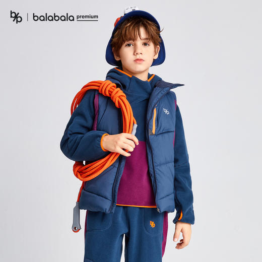 【bp】巴拉巴拉高端冬山野徒步系列轻量环保保暖功能马甲 商品图0