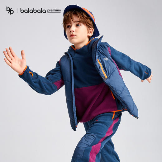 【bp】巴拉巴拉高端冬山野徒步系列轻量环保保暖功能马甲 商品图2