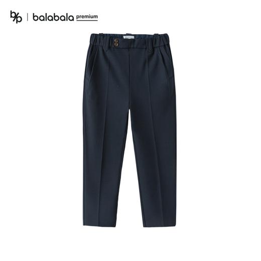 【premium】巴拉巴拉高端线23冬摩登庄园系列女百搭高腰磨毛西裤 商品图4