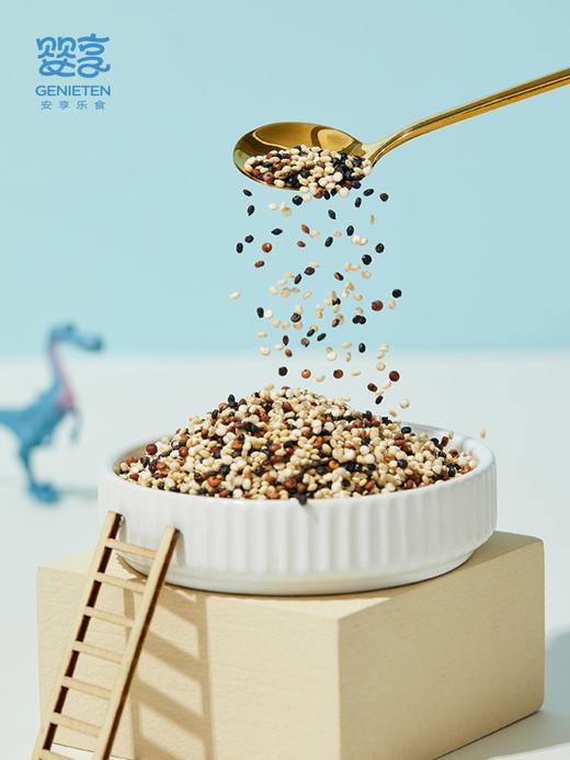 婴享有机四色小米高原三色藜麦400g 商品图4