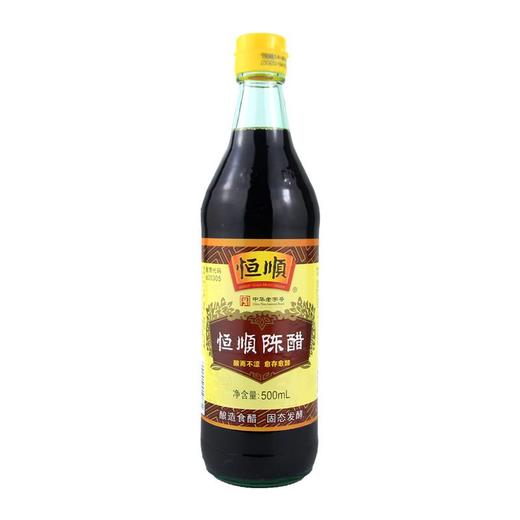 恒顺陈醋 500ml/瓶 商品图0