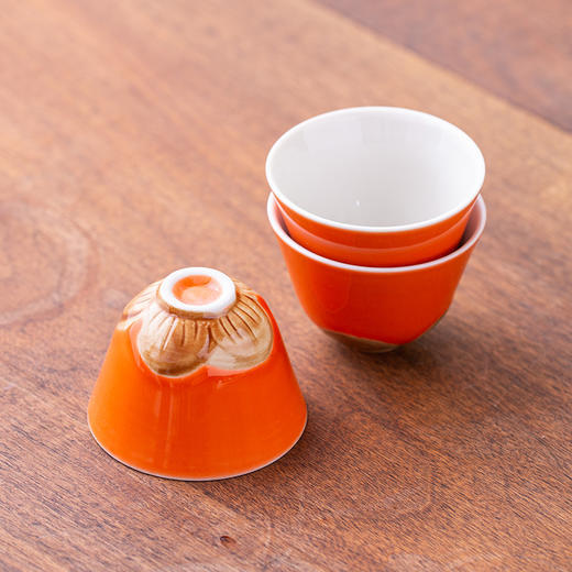 【新年伴手礼】柿柿如意功夫茶具套装 国潮礼盒 好寓意茶杯 自用送礼必备 商品图6