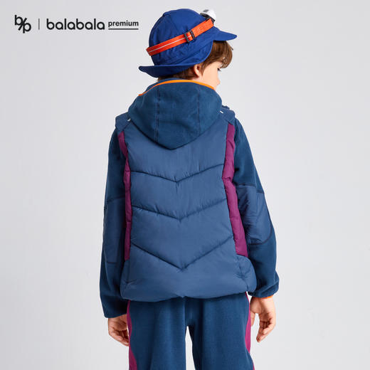 【bp】巴拉巴拉高端冬山野徒步系列轻量环保保暖功能马甲 商品图1