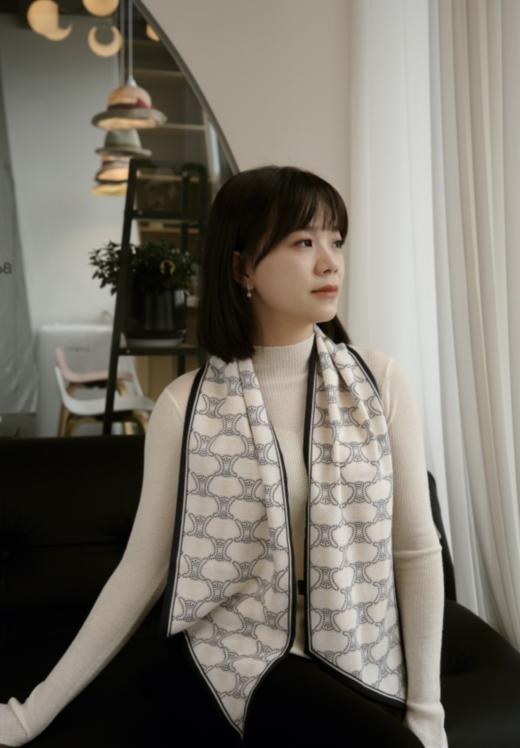 羊绒肤感围巾｜Be of ①heart 人生图景系列围巾 简约轻奢 商品图3