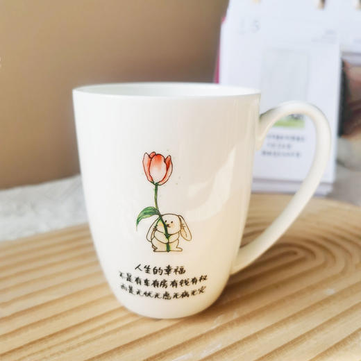 小林漫画  办公室 简约骨瓷杯  水杯，奶杯 高颜值 商品图4