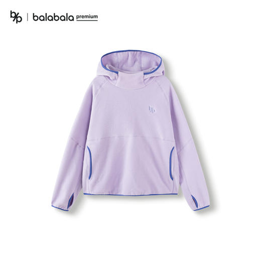 【bp】巴拉巴拉高端冬山野徒步B-ProThermal+抗静电摇粒绒卫衣 商品图4