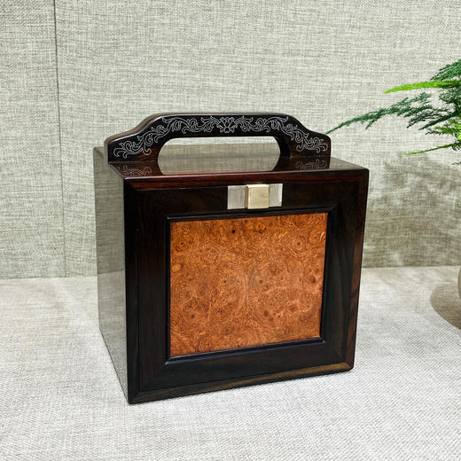 酸枝+缅花提盒/首饰盒 商品图0
