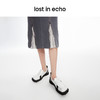 lost in echo2024春季新款设计师品牌斜方头齿轮底扣带乐福鞋扣带 商品缩略图3