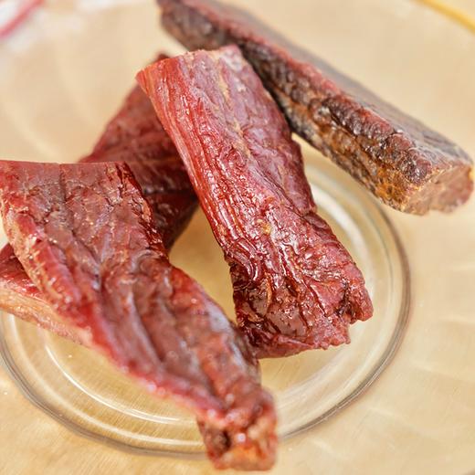 内蒙特产牛肉干/三纯/精选牛后腿/肉质紧实筋膜少/耐嚼不柴/休闲零食独立包装【品牌方内蒙直发】 商品图2