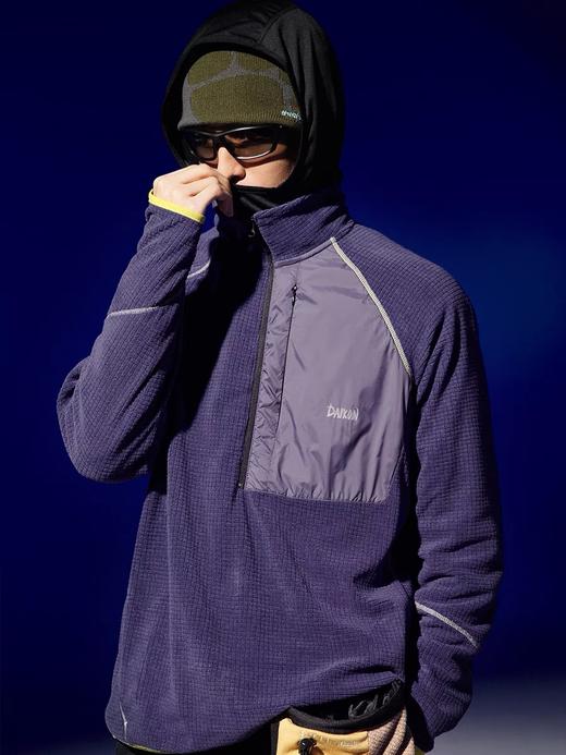 DAIKON Lab 23AW 半拉链立领套头抓绒衫卫衣 商品图3