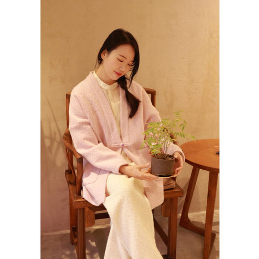 【抖音专属】【春满人间系列】羊毛阔腿裤（24709060凝脂） 商品图3