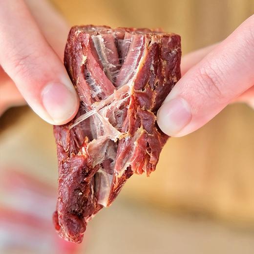 内蒙特产牛肉干/三纯/精选牛后腿/肉质紧实筋膜少/耐嚼不柴/休闲零食独立包装【品牌方内蒙直发】 商品图4
