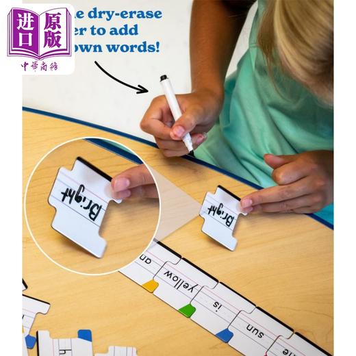 【中商原版】儿童造句游戏盒 高频词标点符号卡视觉单词游戏语言玩具 Big Box of Sentence Building for Kids 美国Carson Dellosa 商品图4
