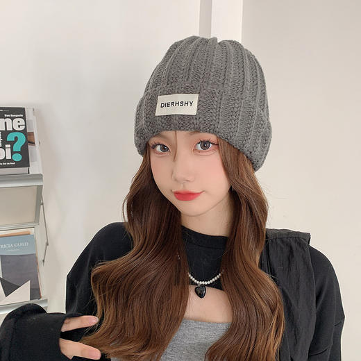 女贴标毛线帽1982 商品图7