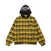 CryingCenter 冬季美式宽松格纹连帽街头感棉服外套 哭喊中心 商品缩略图4