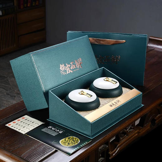 【礼盒】神农金康 铁皮石斛陶瓷双罐礼盒160g  新中式滋补礼 原生态真滋补 喝护家人健康 商品图3