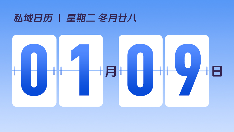 1月9日 | 私域有哪些优势