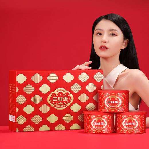 三胖蛋原味瓜子礼盒218g*6 商品图0