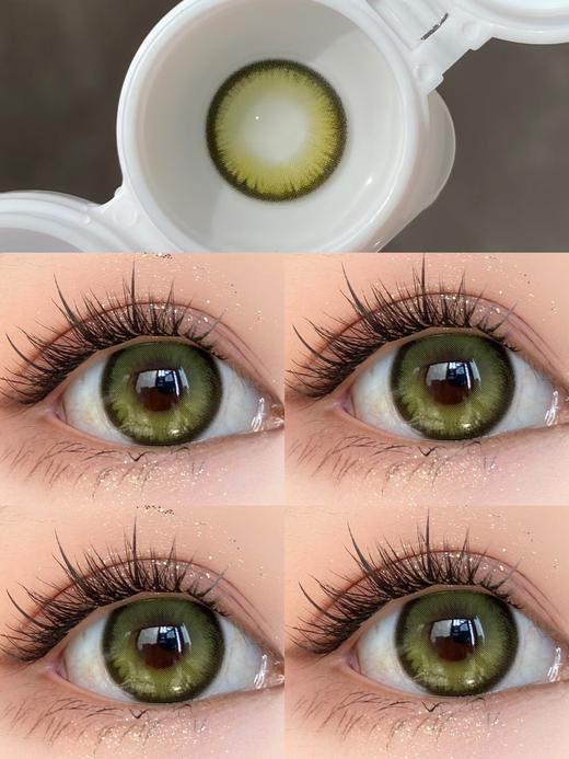 OVDOES 灵蛇秘境 半年抛 两片 14.5mm 参考着色13.9mm 基弧8.6 含水38% 新锐国货 商品图1