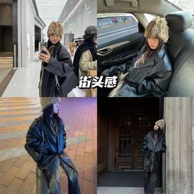 新品上身 | 可拆卸皮衣上身，解锁多种穿搭风格🍪！