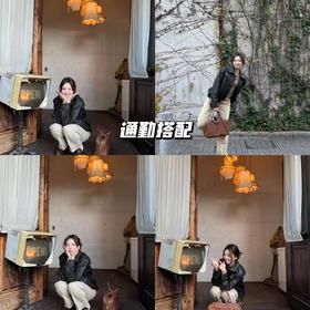 新品上身 | 通勤感look，同色系长裤混搭好时髦！🍅