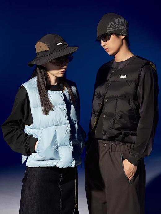 DAIKON Lab 23AW Down Vest 短款双面穿撞色羽绒马甲 商品图0