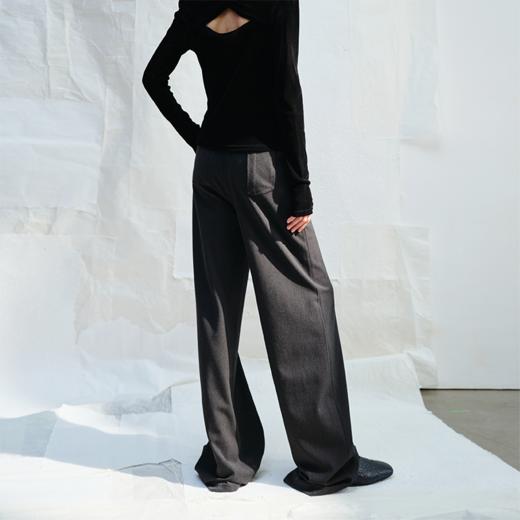 LIYIHAN阔腿西装裤 Y241K00882 商品图3