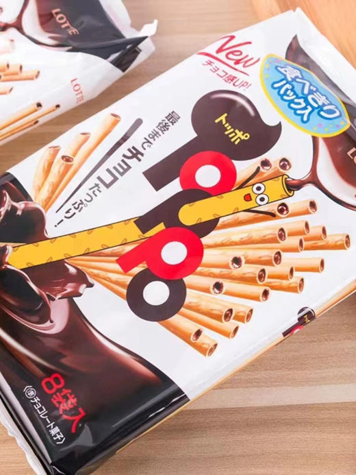 乐天夹心巧克力味饼干棒96g 商品图4