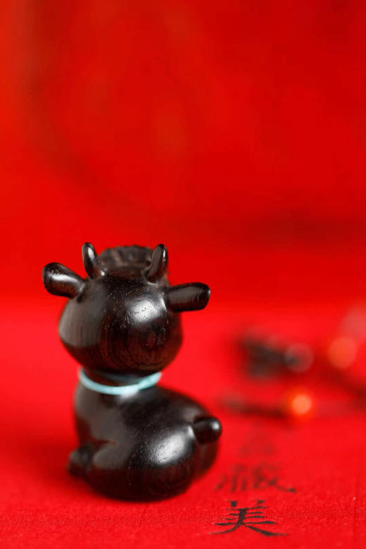 一路平安°紫光檀/黄杨木小摆件/把件 商品图4