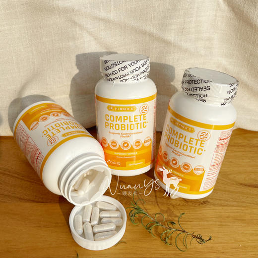 【调理肠胃 控体重 膳食】益生菌胶囊 120粒 Cell-IQ汉拿博士 美国 商品图2