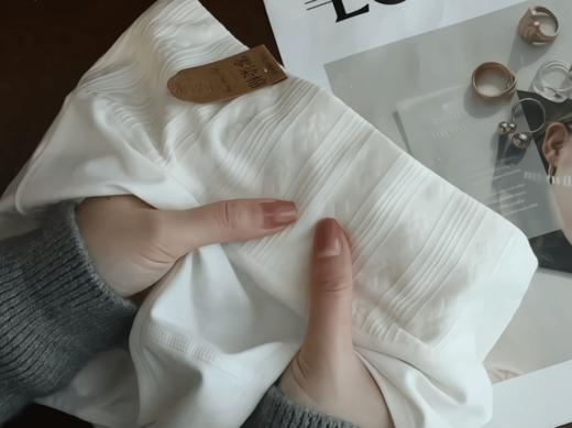 【内裤天花板❗】7A本色原棉内裤    超自然0印染、无Jia醛、无荧光剂！7A级抑Jun❗ 16cm加长裆部，给足私处❀安全健康感 原棉高弹舒适不勒  （ 中腰和高腰款可选~~） 商品图12