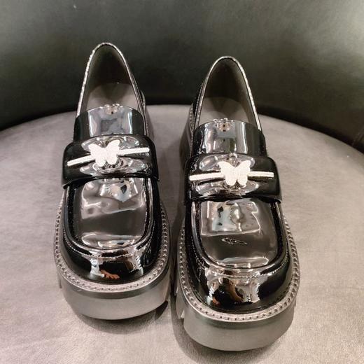 LFGJ凌介女鞋  0353  时尚百搭漆皮乐福鞋 商品图1