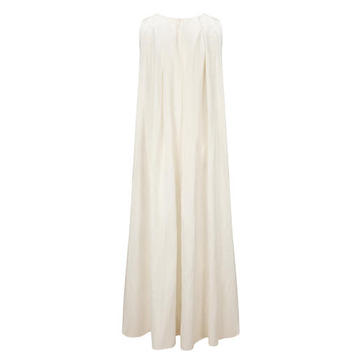 Ruohan 奶白色大百褶连衣裙 商品图4