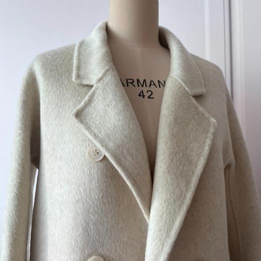 经典重现-美拉德风、热力感穿搭、百搭双面呢、真丝羊毛大衣2206051 商品图1