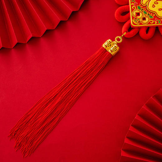 【喜庆又吉祥❗️中国结挂件大号福字】让福气带来好运和平安❗️新年客厅装饰品小平安结喜庆乔迁新居布置挂饰 商品图2