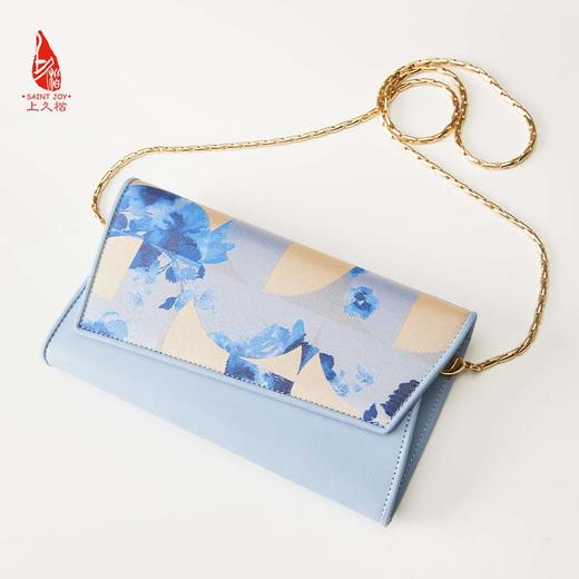 SAINTJOY/上久楷宋锦青花春韵 礼盒 宋锦长巾+宋锦晚宴包 商品图13